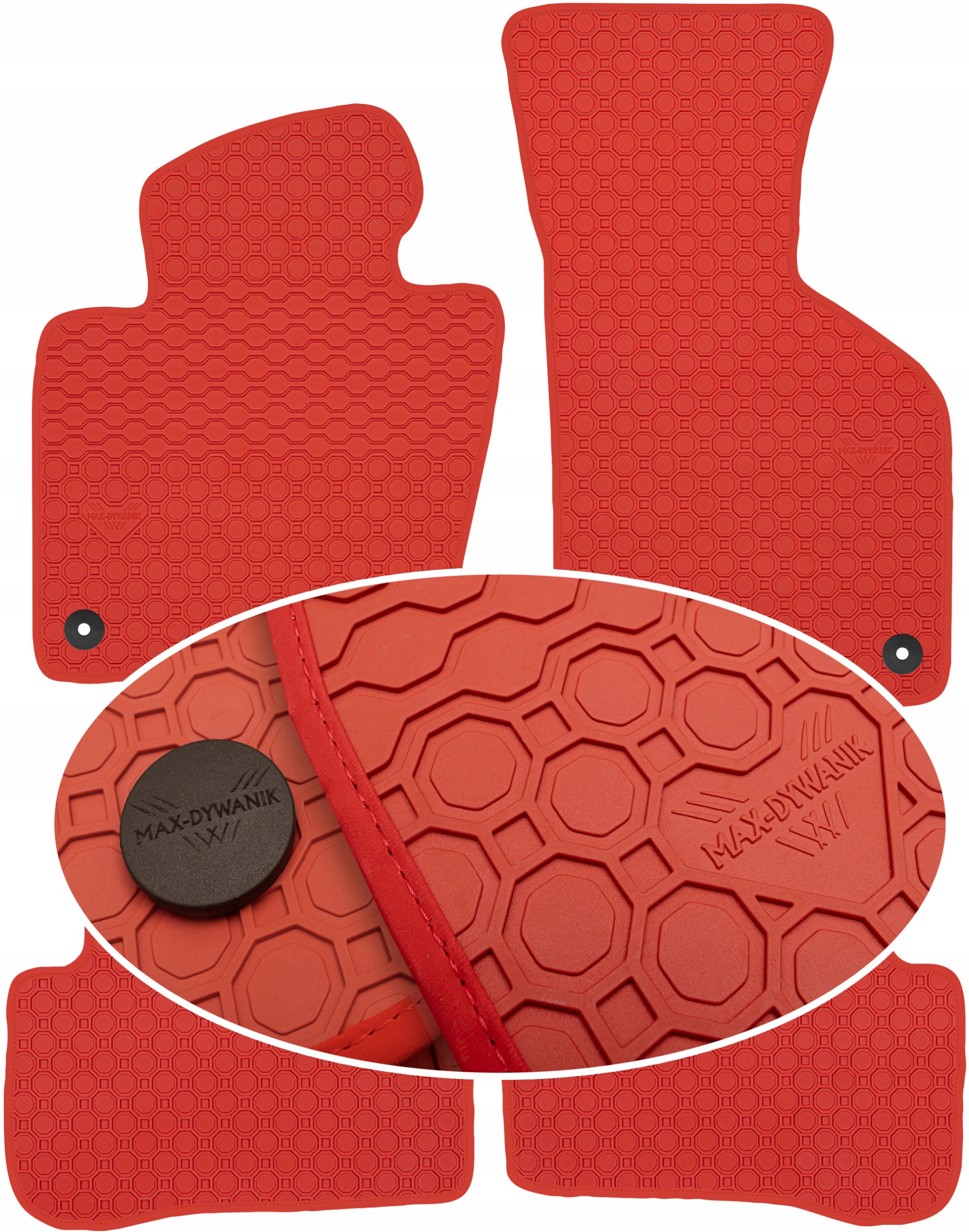 Vw Passat B5 1996-2005 Koberce Červené