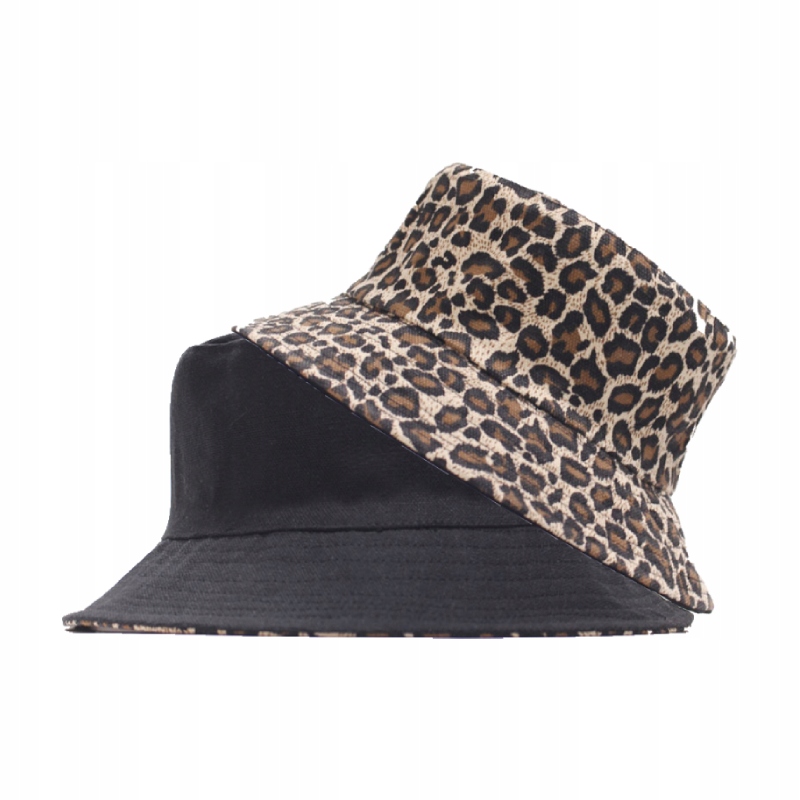 

Bucket Hat czapka Kapelusz dwustronna panterka
