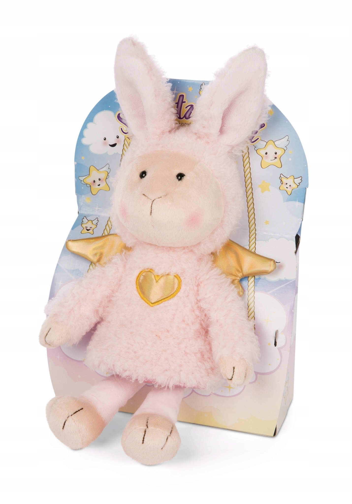 Oryginalna Maskotka Nici 47556 Aniołek Królik La La Bunnie