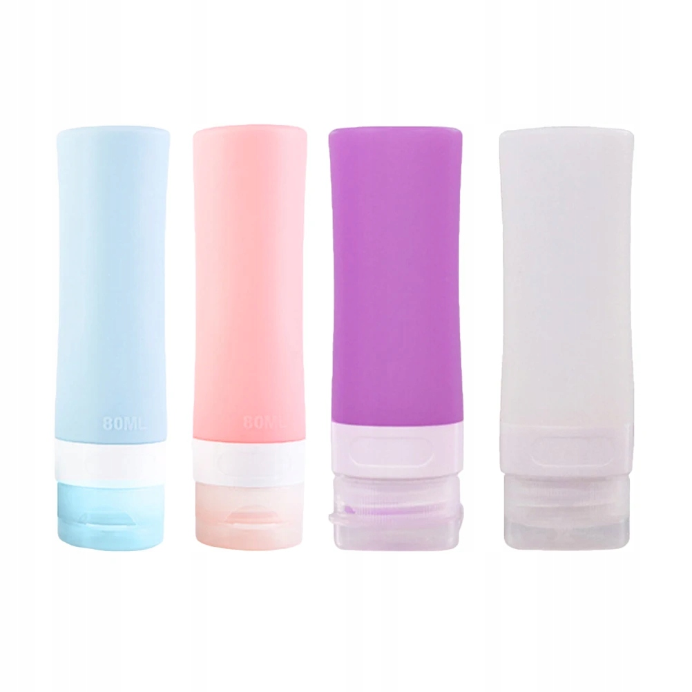 

Silikonowe Pojemniki Szampon Travel Cosmetic 4 Szt