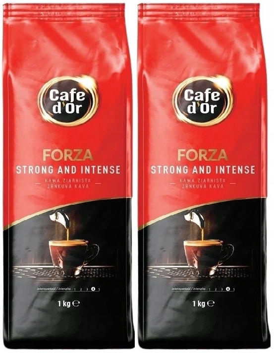 Cafe d'Or kawa ziarnista Forza 100% Robusta 2000g