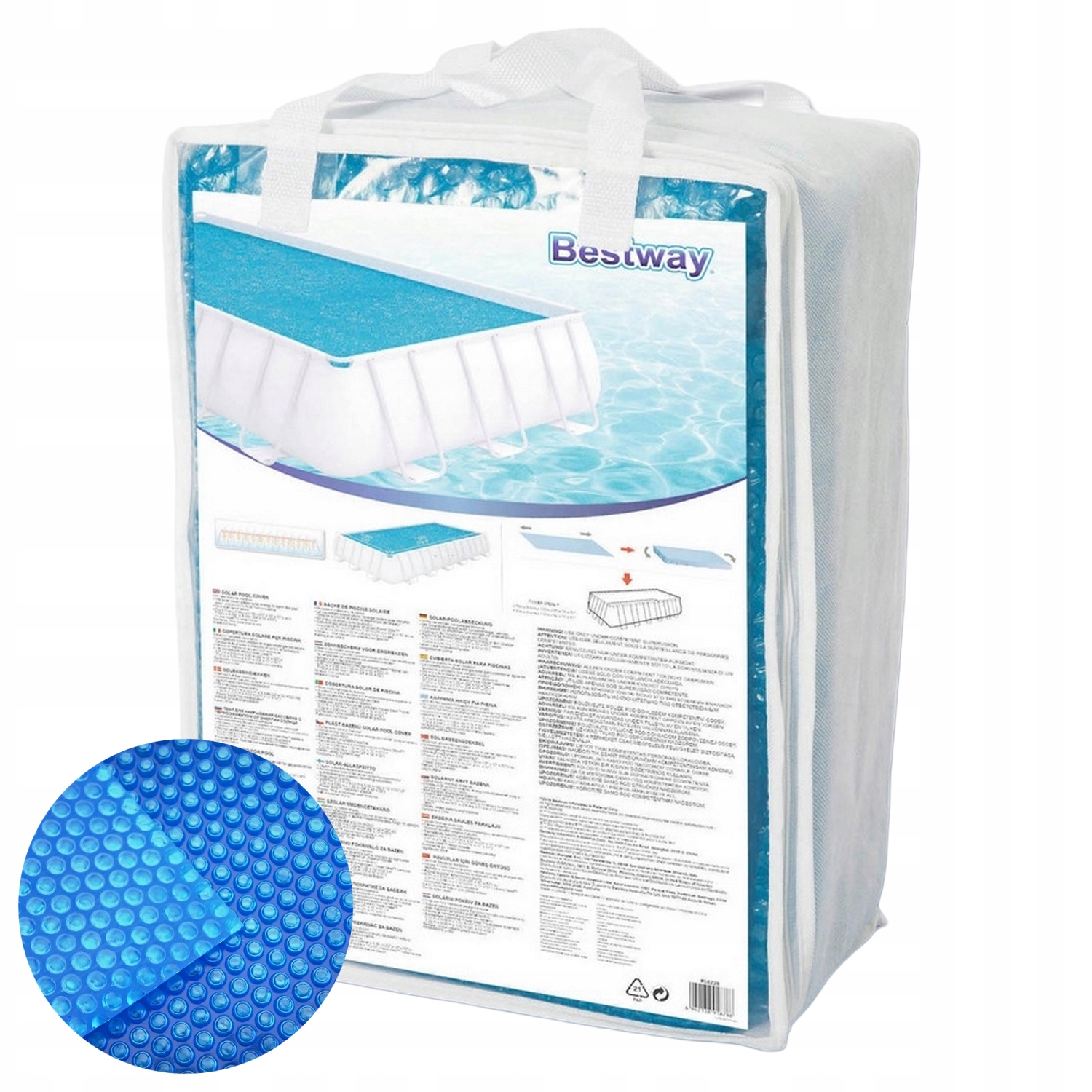 Bazénová Vykurovacia Krytka 732 X 366 CM Bestway 58228