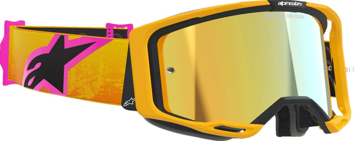 Okuliare Na Motokros Alpinestars Vision 8 Corp Orange/pink/gold 5101625-4005