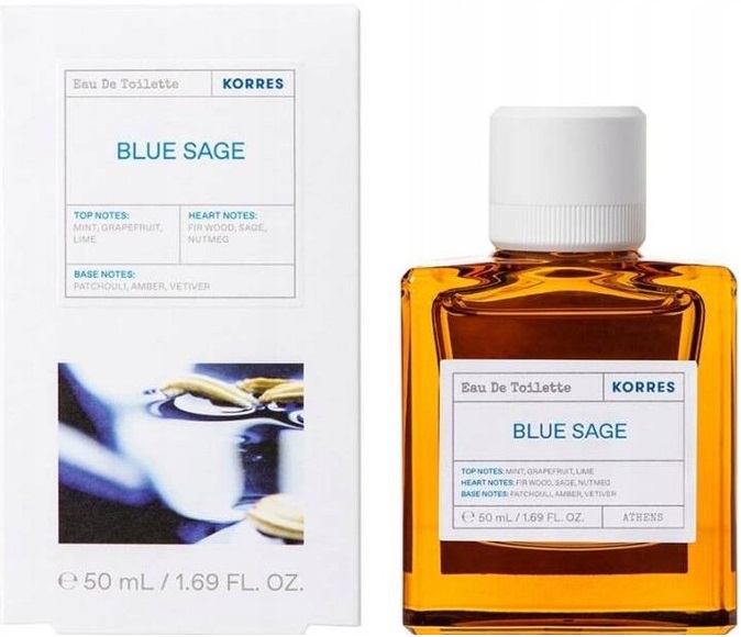 Korres Blue Sage Toaletní voda pro muže 50 ml