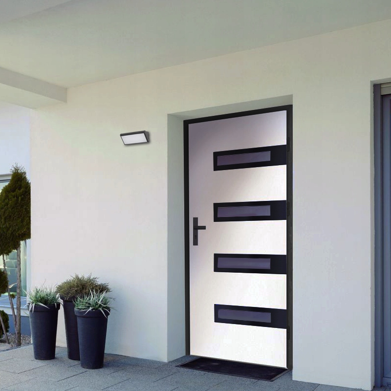 KINKIET ZEWNĘTRZNY LAMPA OGRODOWA ELEWACYJNA IP65 E27 Moc źródła światła 18 W