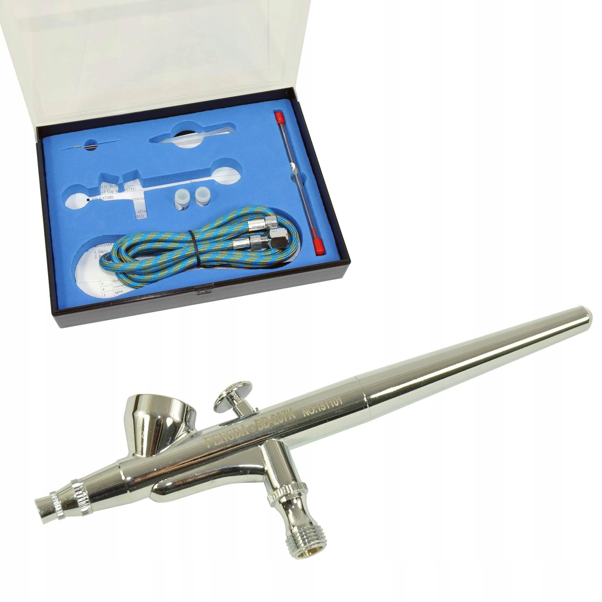 Aerograf Fengda BD-207K tryska 0,2 0,3 0,5mm