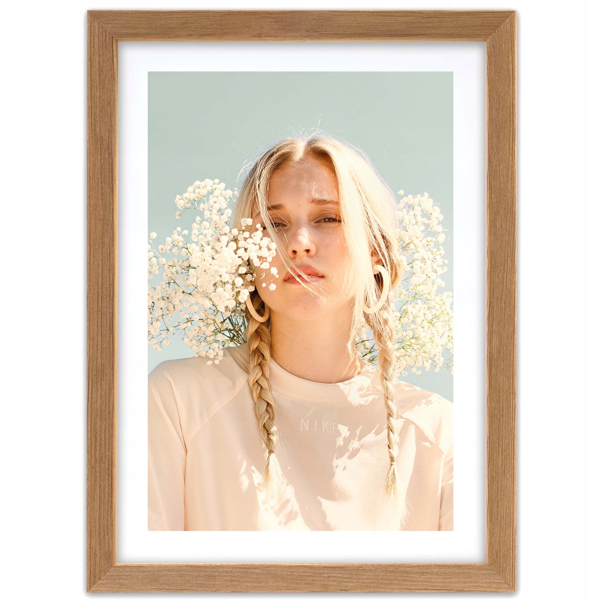 

Ramka na Zdjęcia Drewniana Polskie Naturalna 21x30