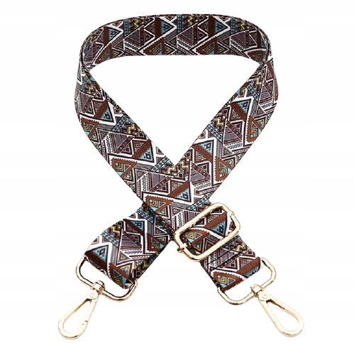 PASEK DO TOREBKI REGULOWANY WIELOKOLOROWY ZŁOTY