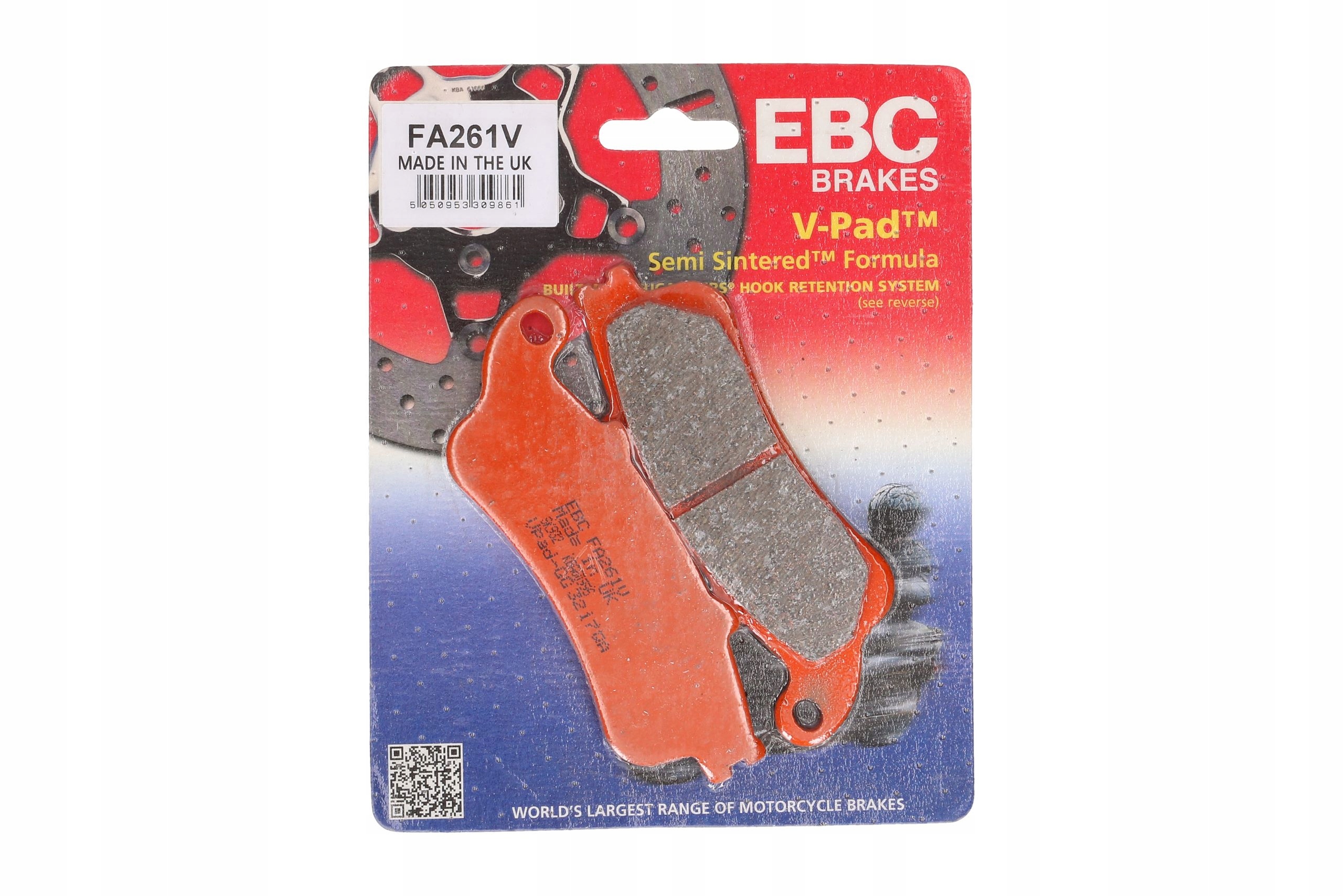 FA261V - Колодки передние ЕЦБ Honda GL 1800 XL 1000 Varadero