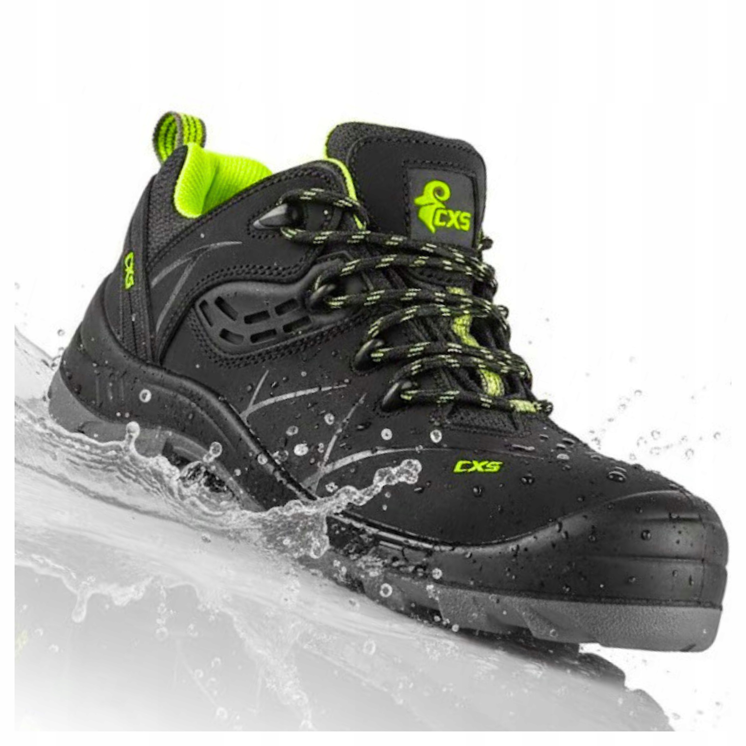 Buty Robocze Półbuty Ochronne Bhp Skóra Kompozyt S3 Lekkie Cxs Comet S3 41