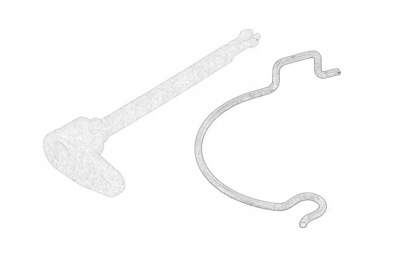 Sworzeń klapki OE FIAT 51851496