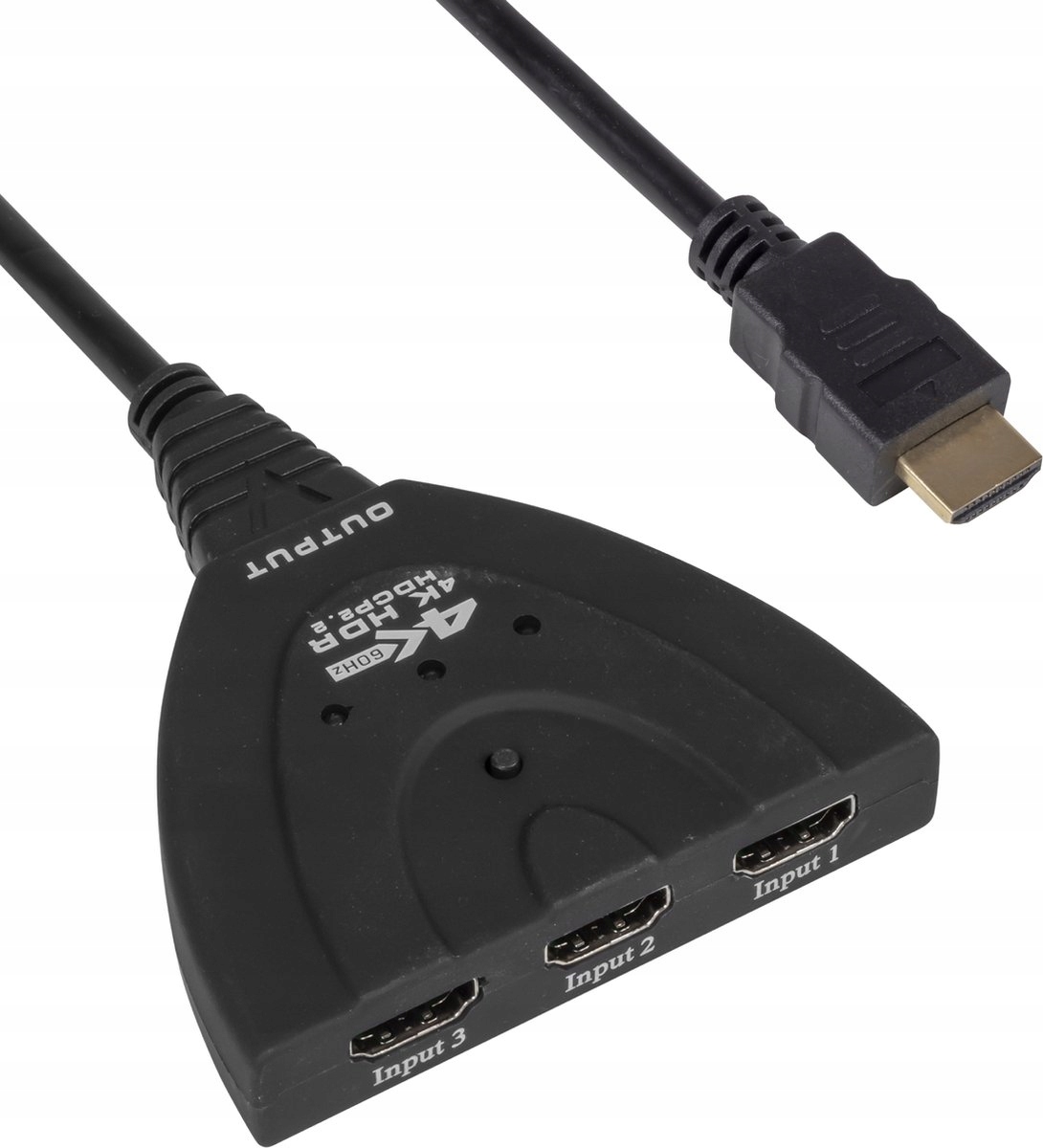 Kabel Nuvance Splitter 3na1 HDMI - HDMI 0,6 m