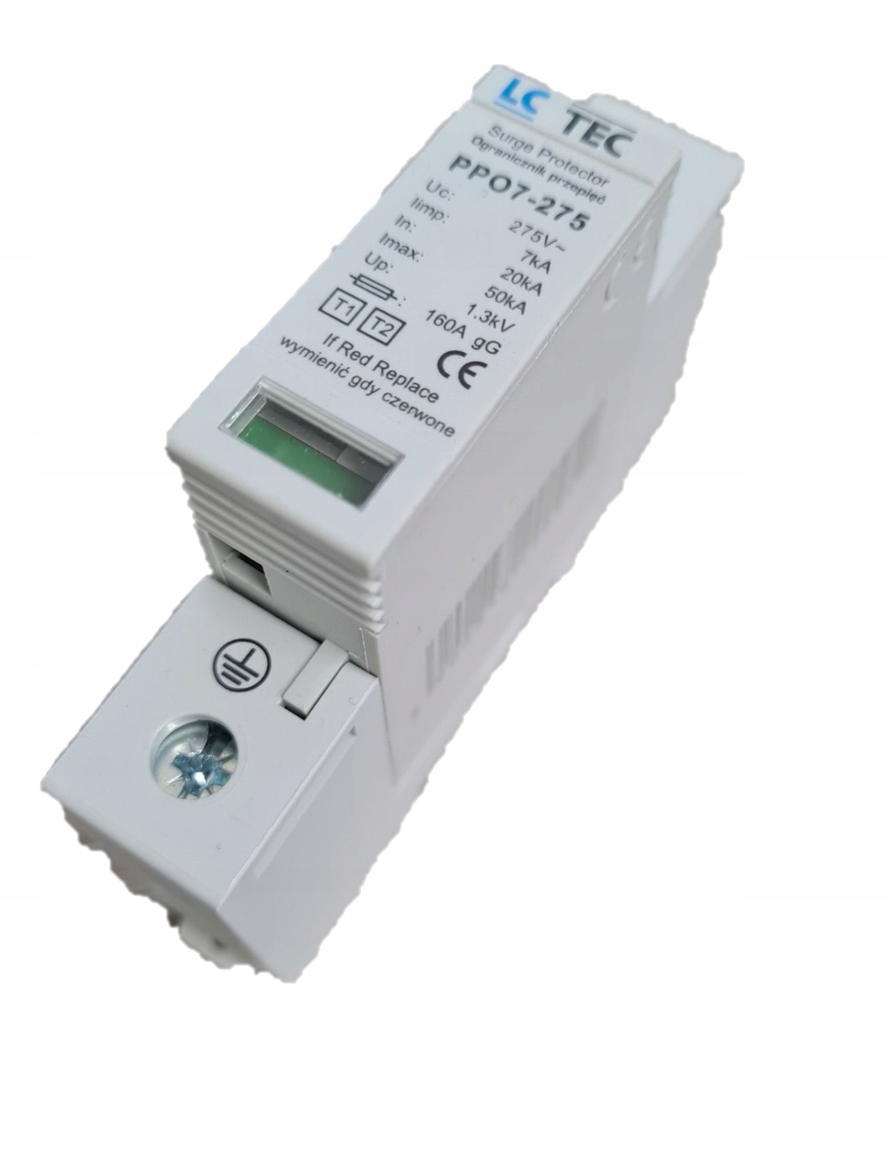

Ogranicznik przepięć LcTec T1+T2 (b+c) 1P