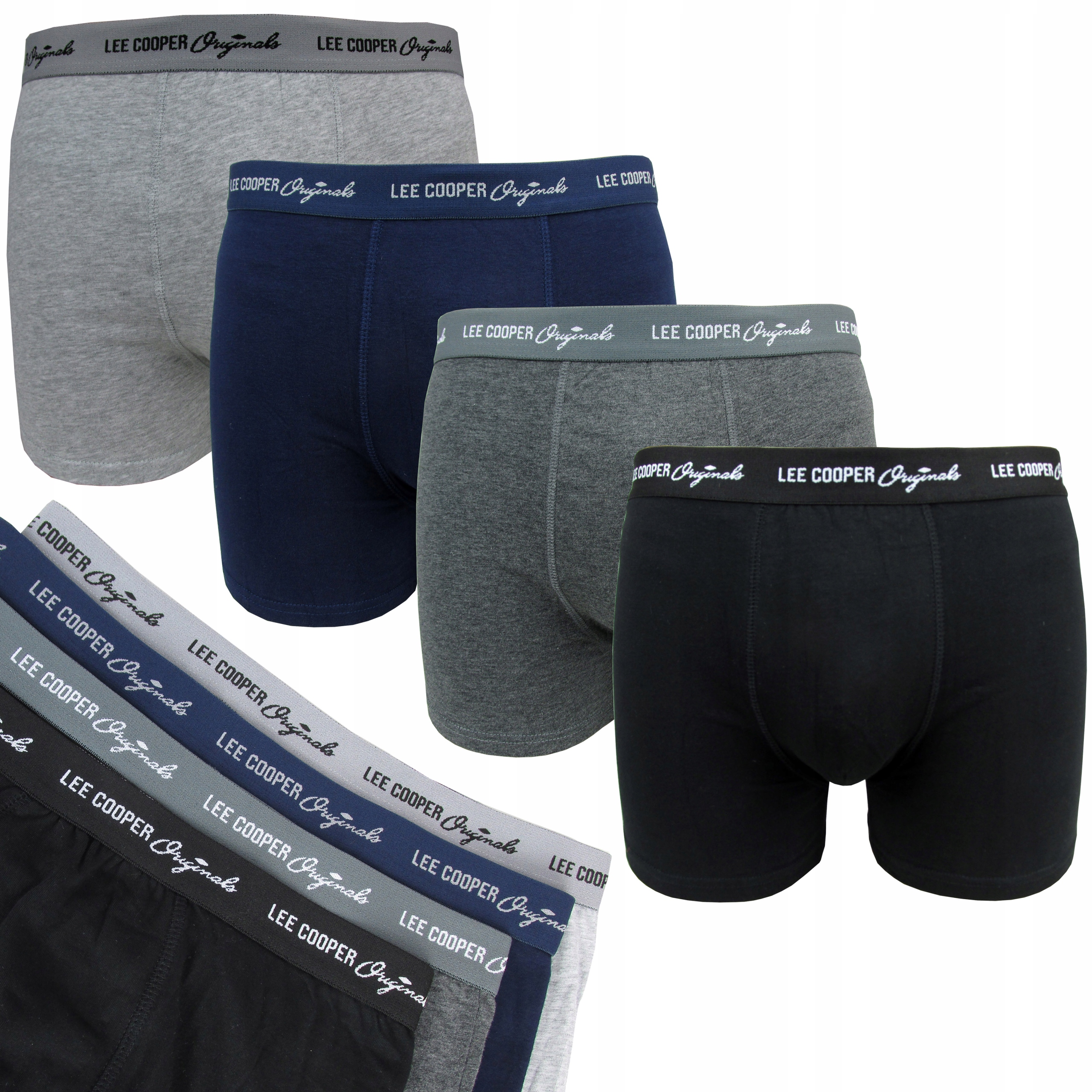 

Bokserki * Lee Cooper * majtki bawełna 4-PAK