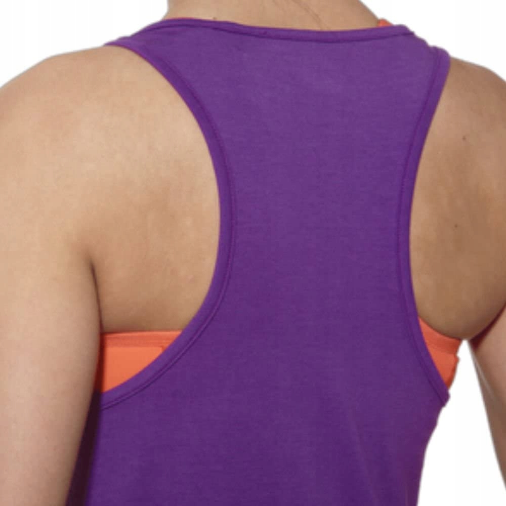 M2133 NOWA DAMSKA KOSZULKA SPORTOWA TOP ASICS S Kolor dominujący róże i fiolety