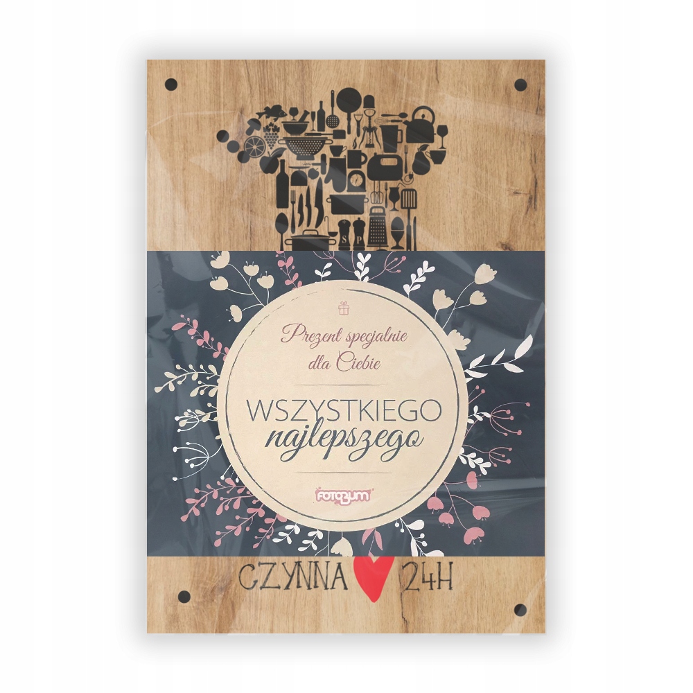 

Deska z nadrukiem personalizowana Fotobum