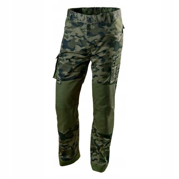 Spodnie robocze Neo Camo rozmiar XL/54 Nakolanniki Potrójne szwy