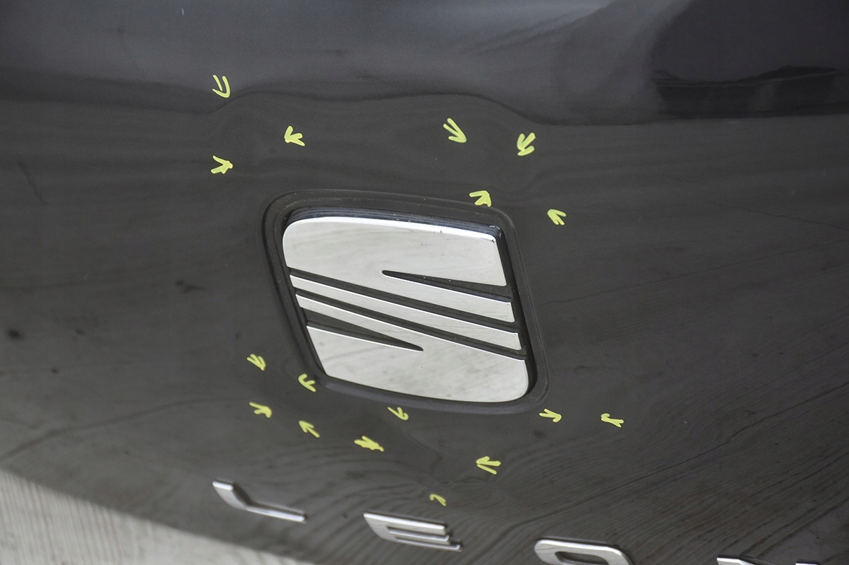 boot doors rear part SEAT LEON II