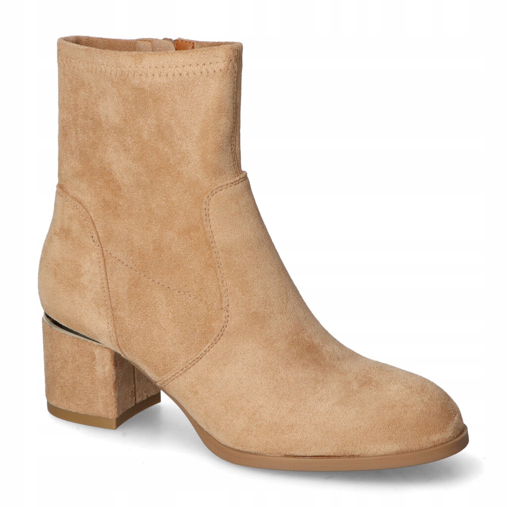 Bella Paris A6221-63 Khaki Kotníkové Boty 39