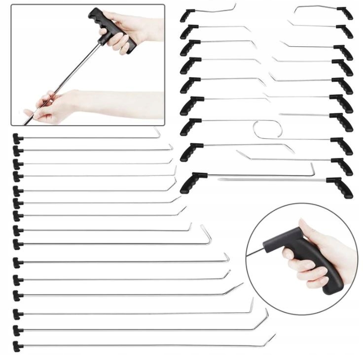 PDR Kit for Removing Dents, Wire Hail