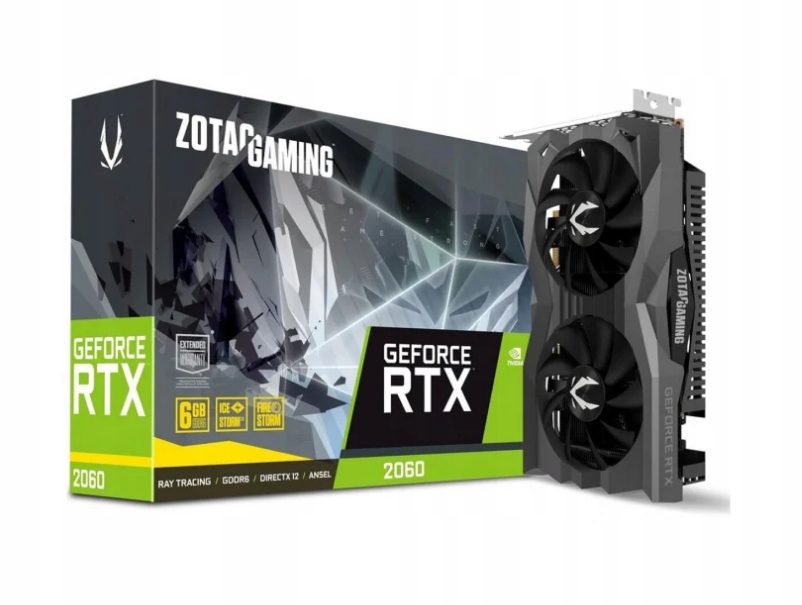 Zotac Karta graficzna Rtx 2060 Gaming 192bit 6GB