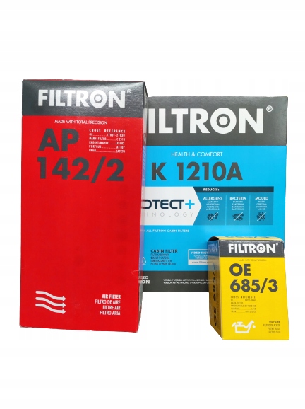 Zestaw filtrów FILTRON Toyota Yaris II III 1.3