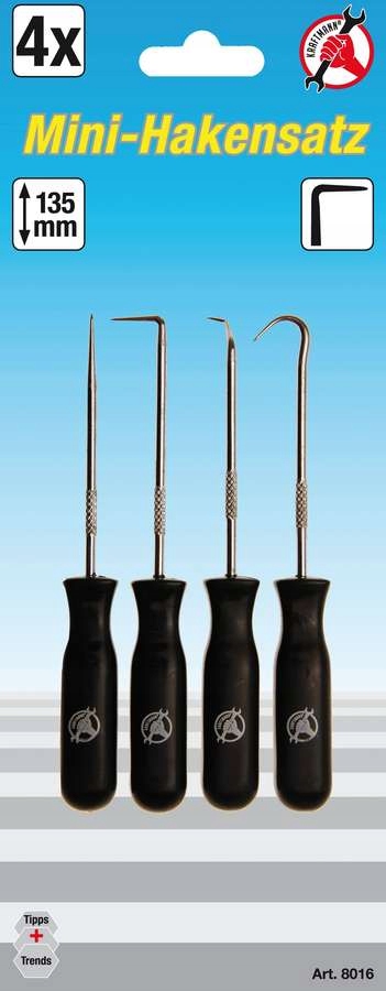 ZESTAW HACZYKI MONTAŻOWE 4 SZTUKI