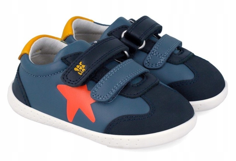 Sneakersy Barefoot Garvalin First Steps Pierwsze Kroki Petrol R.20