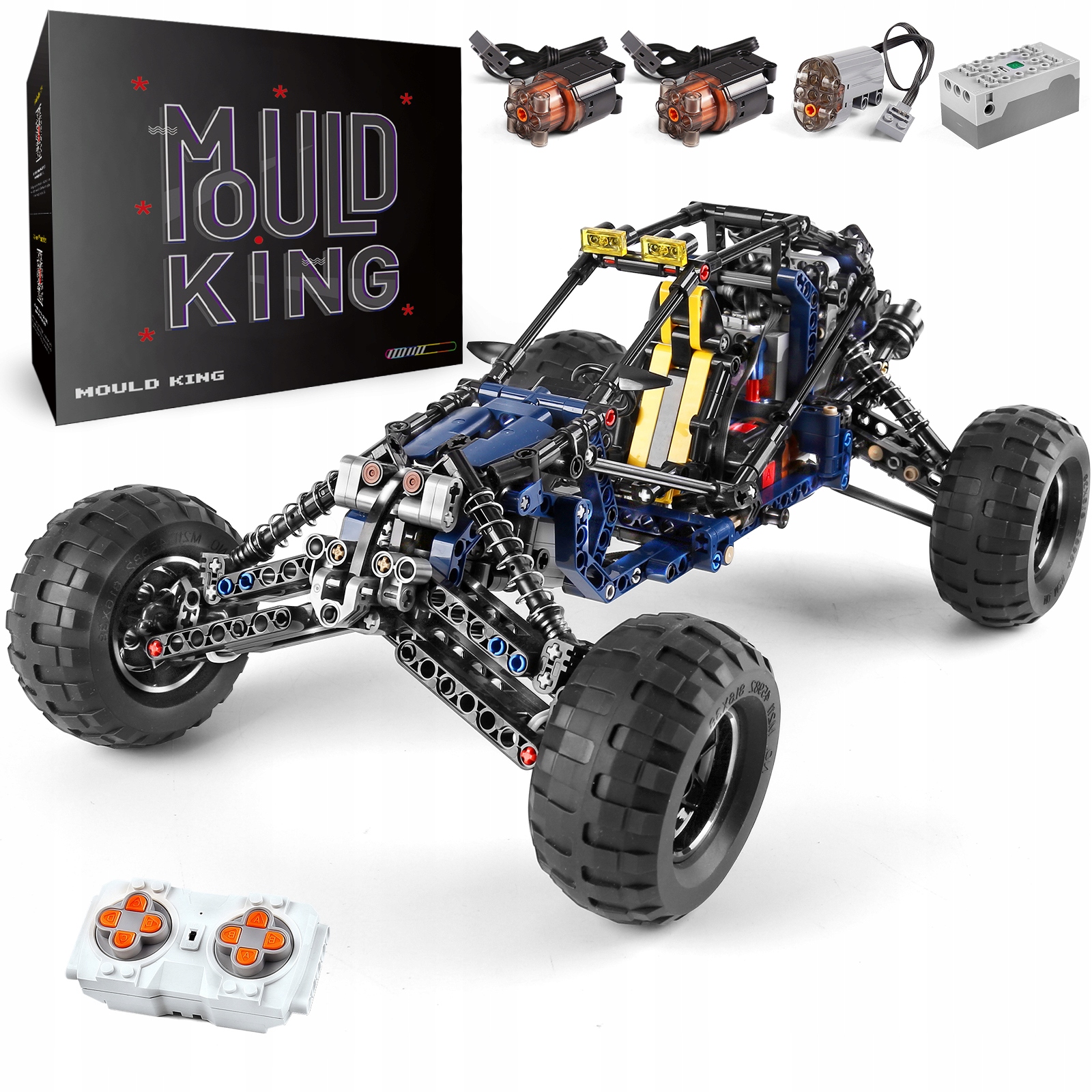 

App Rc Niebieski Lightning Buggy Desert Racing Car
