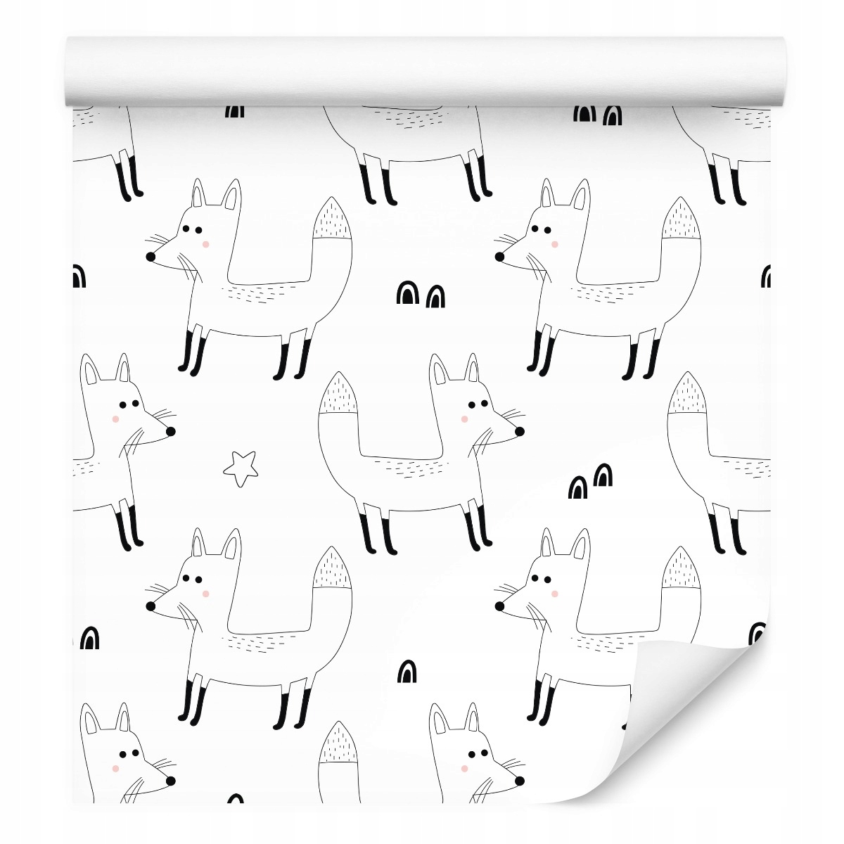 Tapeta do dětského pokoje Lisy Skandinávský styl