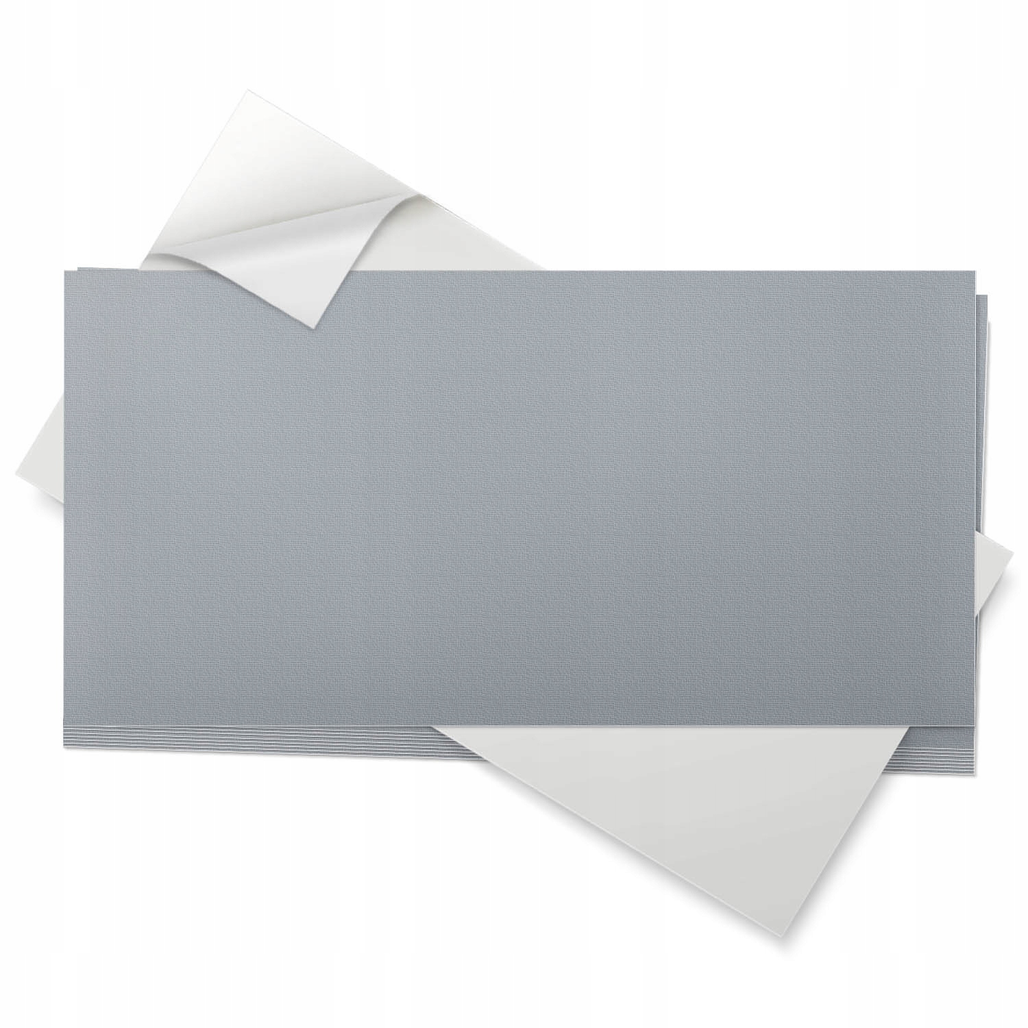 Nalepovací vinylové dlaždice do předsíně 10 ks 40x20 cm Barva Šedá