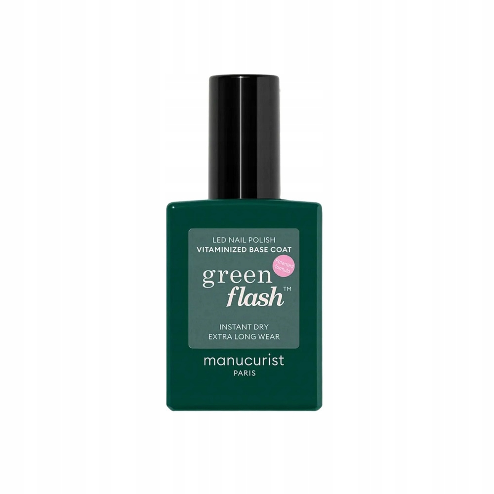 Posilující vitamínová báze Green Flash Manucurist 15 ml s hexanalem