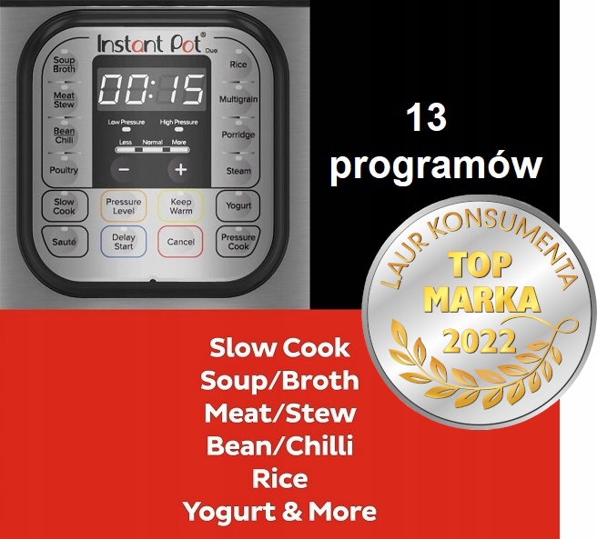 Instant Pot Duo 3 mulicooker 7 w 1 Model INSTANT POT IPDuo-30