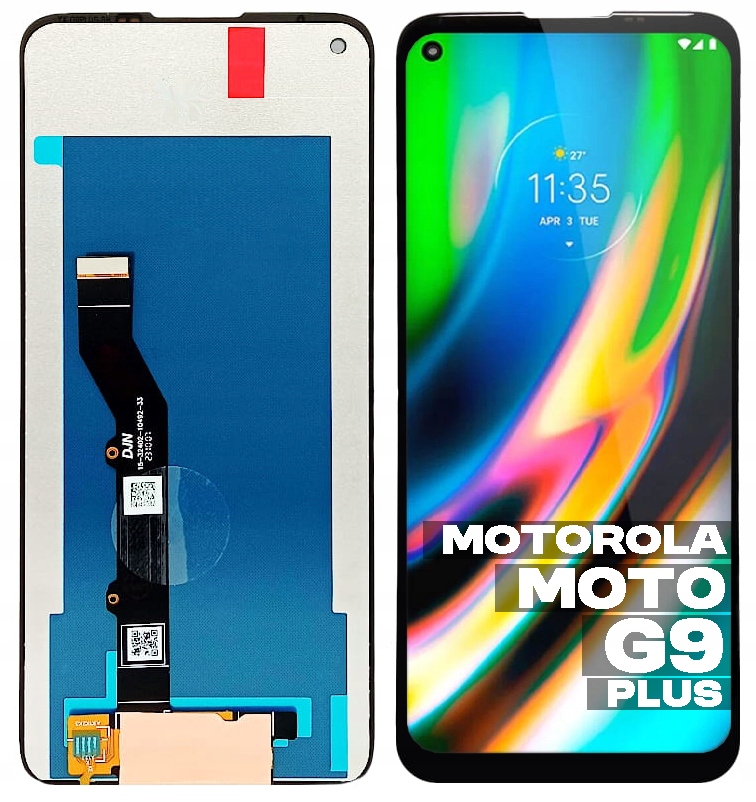 Originální LCD displej Dotykový displej Digitizer pro Motorola Moto G9+