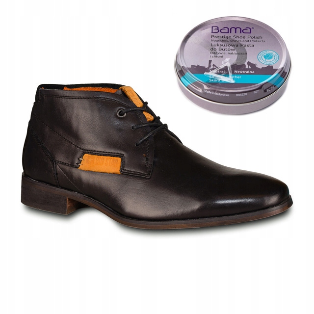 

Skórzane Buty Męskie Big Star T174203 R44+GRATIS