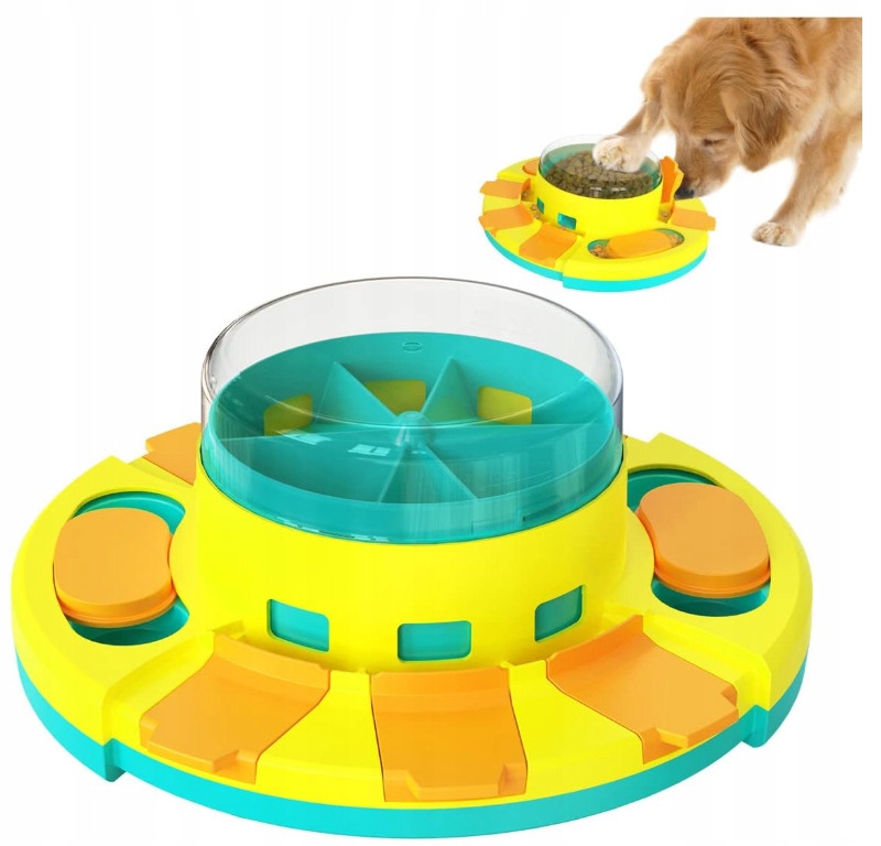 Levně interaktivní hračka a miska pro pomalé krmení, stimulace