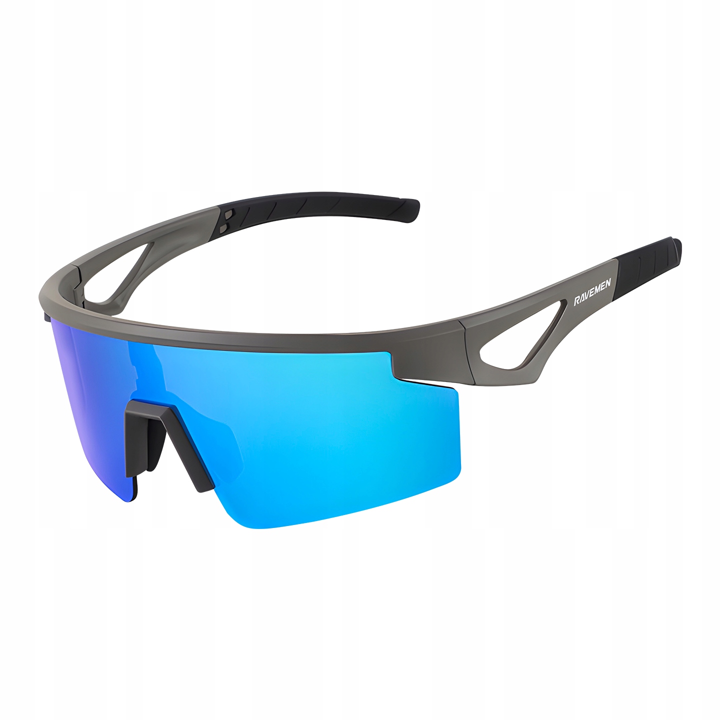 Cyklistické brýle Ravemen CG11, čočka Revo Tac Hd, UV400, rám TR90
