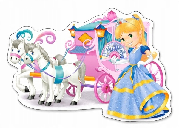 

Puzzle Maxi 12 El Princess Księżniczka 3+ Castor