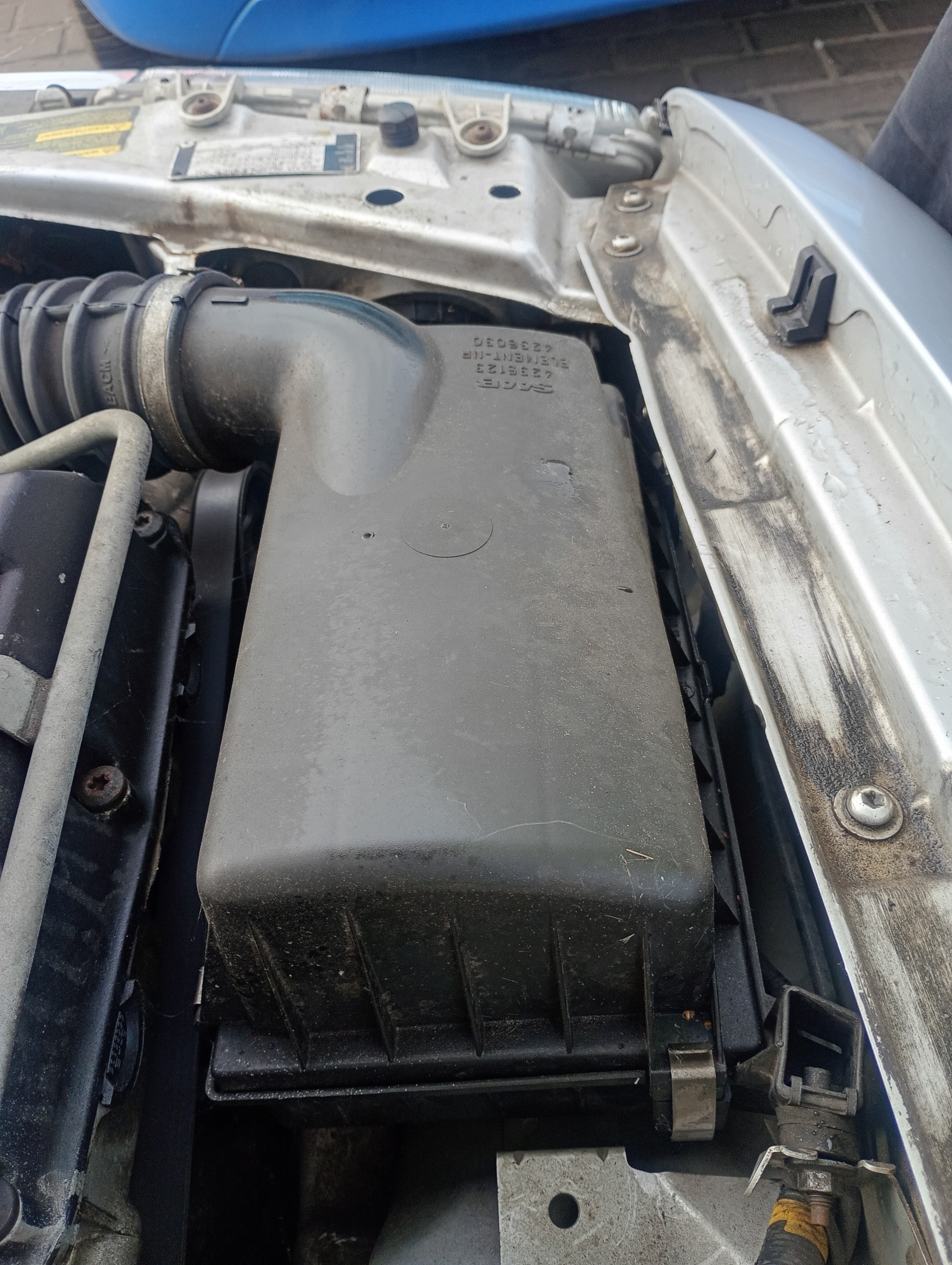 luftfiltergehäuse Saab 93 9-3 98-02 2.3