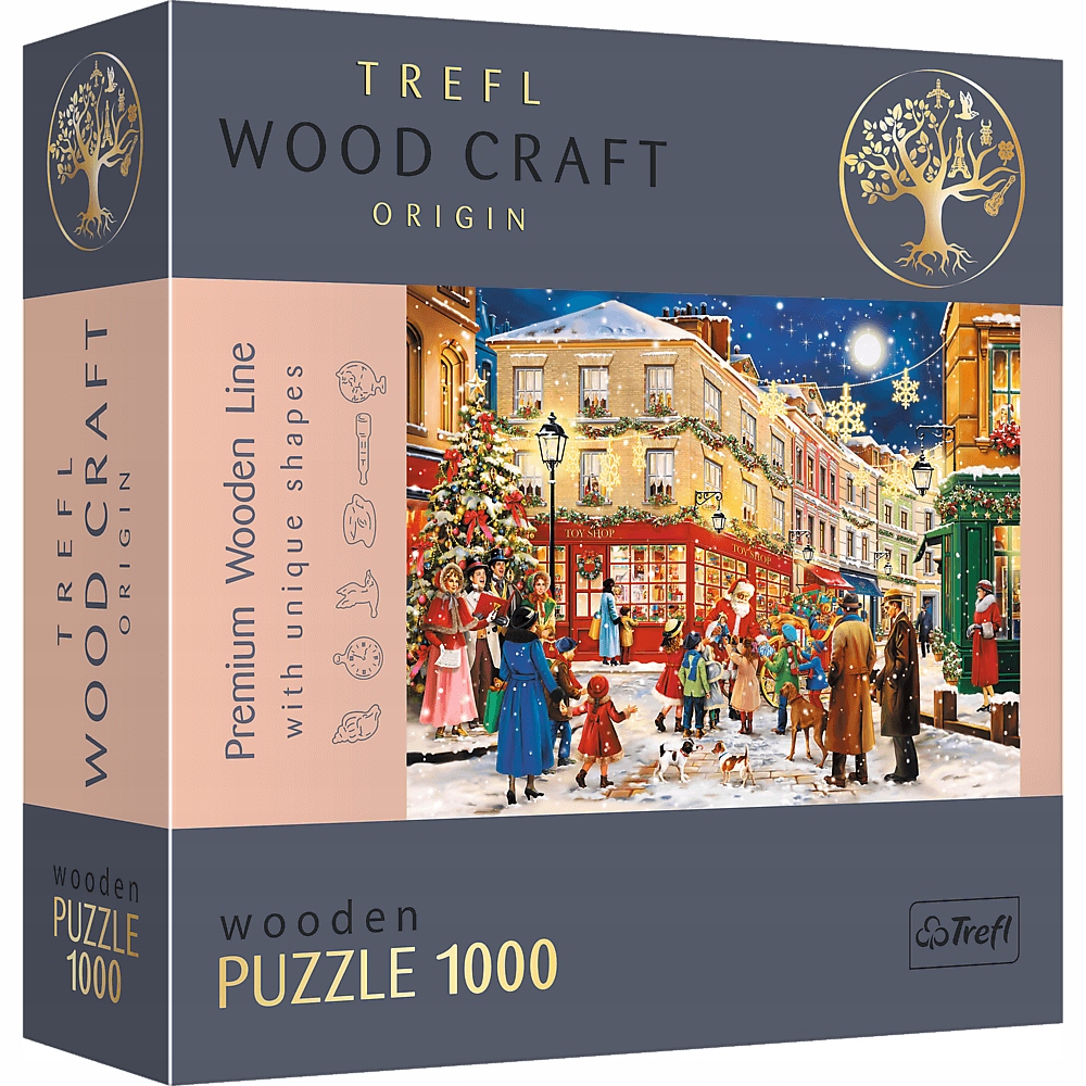 

Puzzle drewniane 1000 el Świąteczna aleja 20151