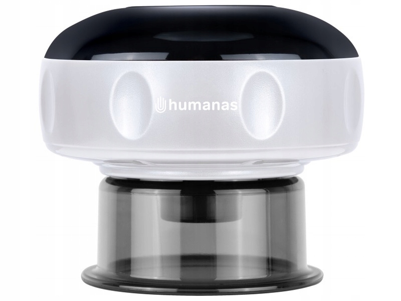 Masażer ręczny antycellulitowy Humanas BB01 Plus, Bańka masująca Biały