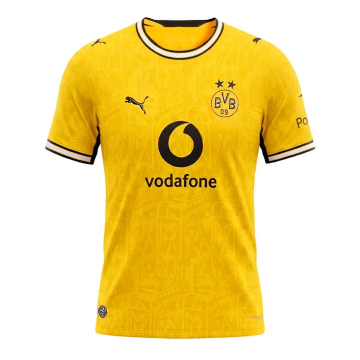 Koszulka Męska Puma Bvb Home Jersey Authentic Żółta 2XL