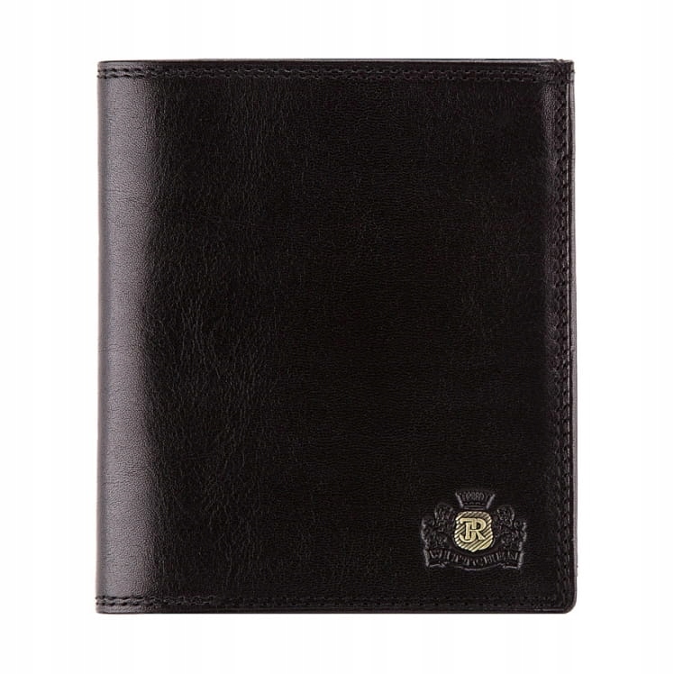 Černá pánská peněženka z přírodní kůže Wittchen Da Vinci 39-1-139-1
