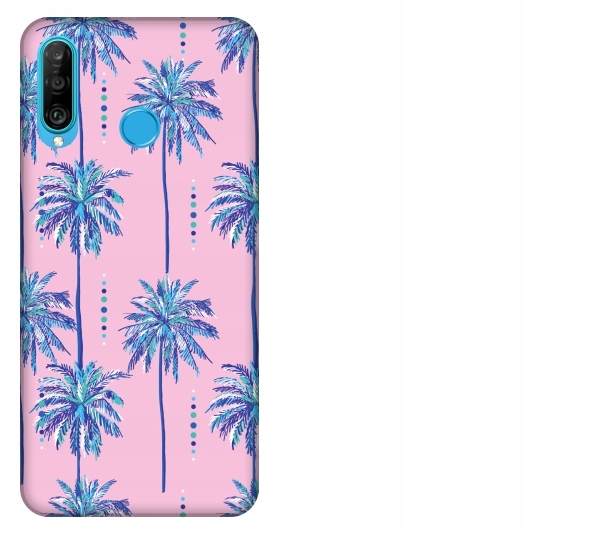 

Etui pokrowiec Huawei P30 Lite Palmy wakacje tropi