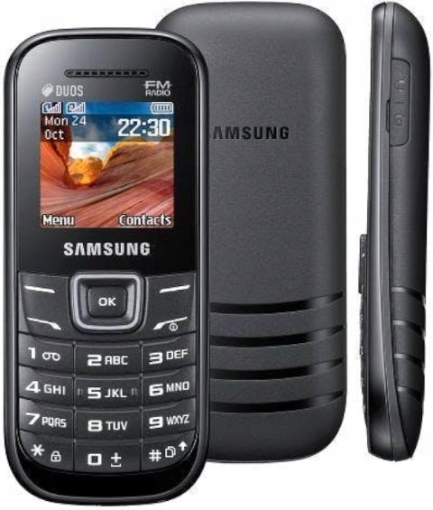 Telefon Komórkowy Klawiszowy Samsung KeyStone 2 Dual Sim Czarny