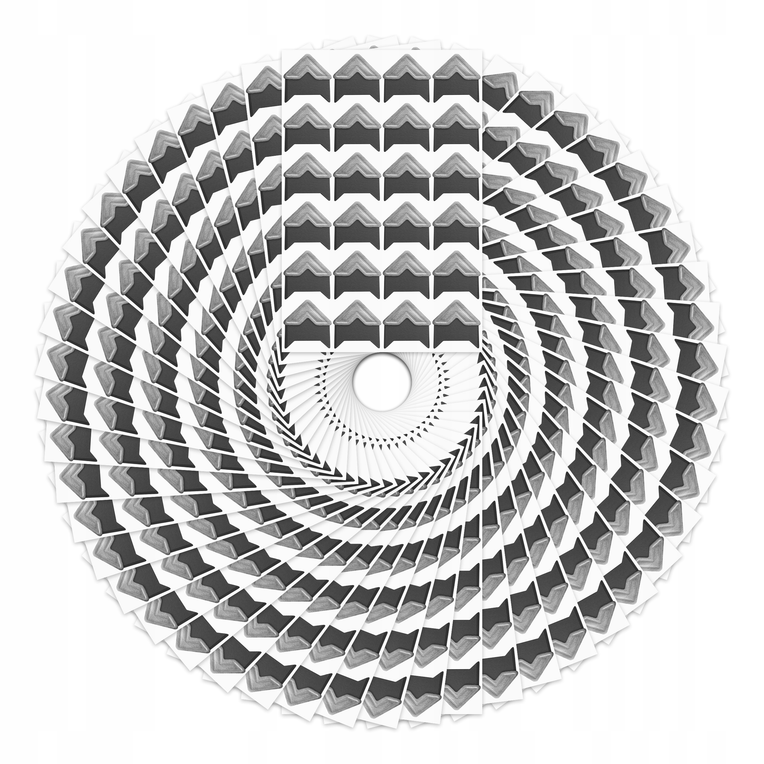 Rohy na fotografie Diy rožky Stříbrné 1200 ks Svatba