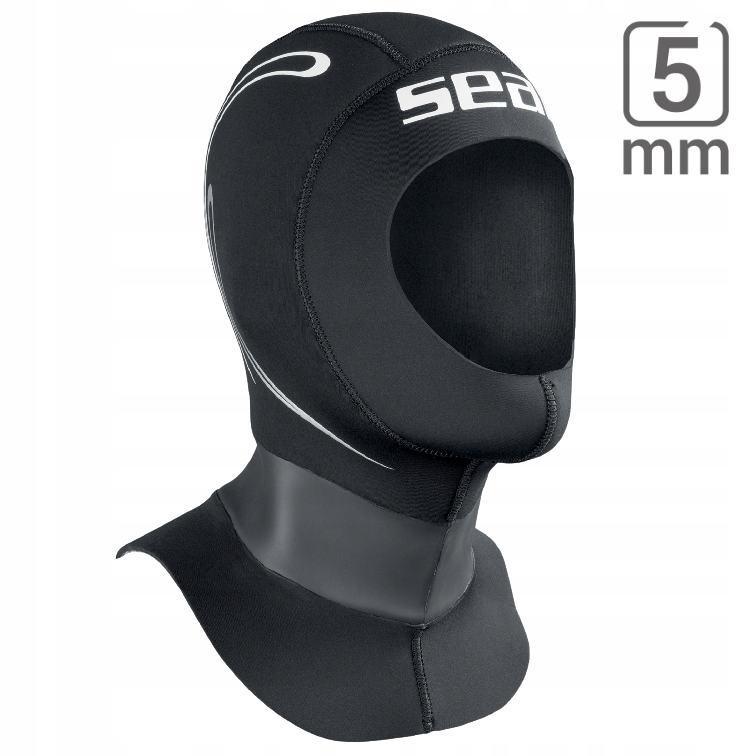 Kapuce s potápěčským límcem 5 mm Seac Tekno Xs/s