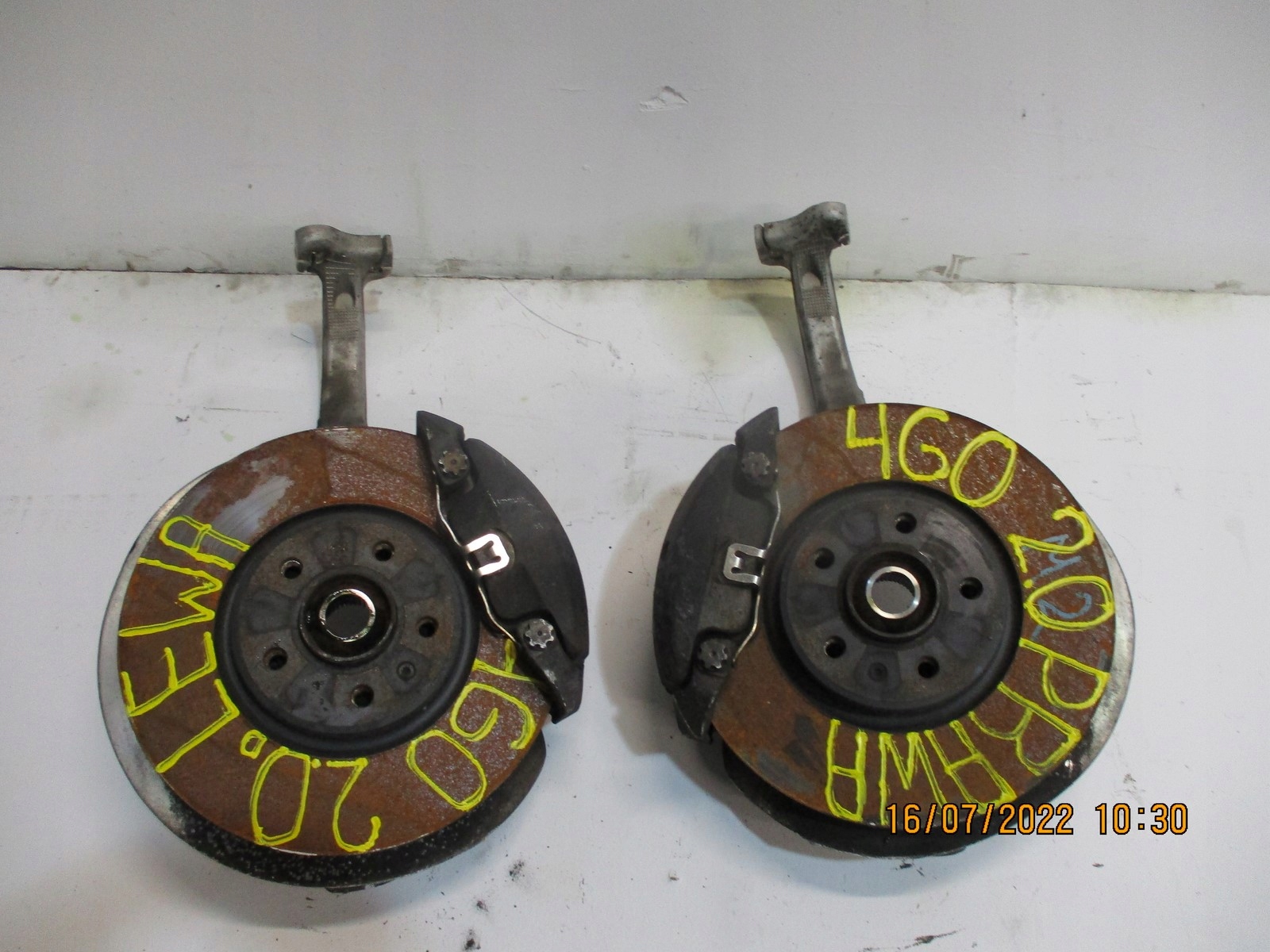 swing swings right left AUDI A6 4G0 2,0TDI