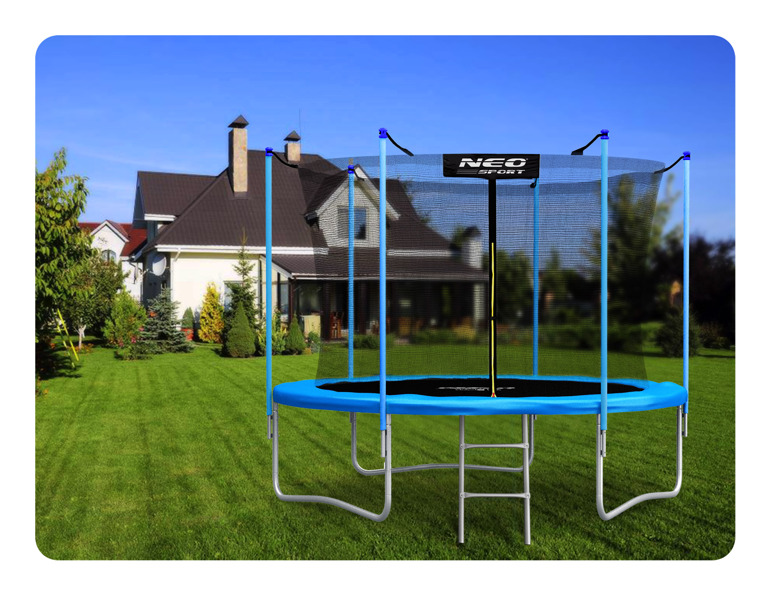 TRAMPOLINA OGRODOWA 312cm 10ft NEOSPORT model 2024 Marka Neo-Sport