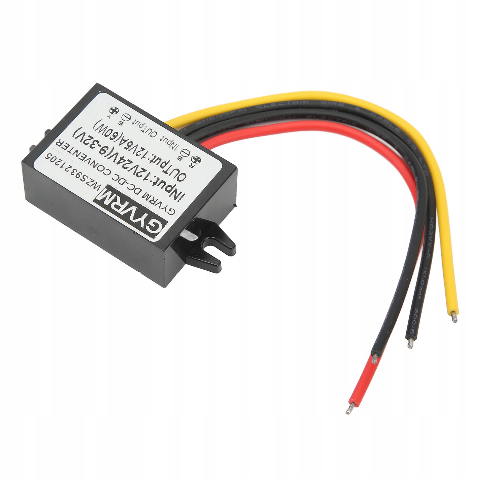 Regulator Konwerter Napięcia Przetwornica 9-32V Na 12V 5A DC-DC IP67